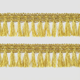 IDONGCAI Golden Tassel Fringe Trim Full Roll for DIY Sewing & Crafts