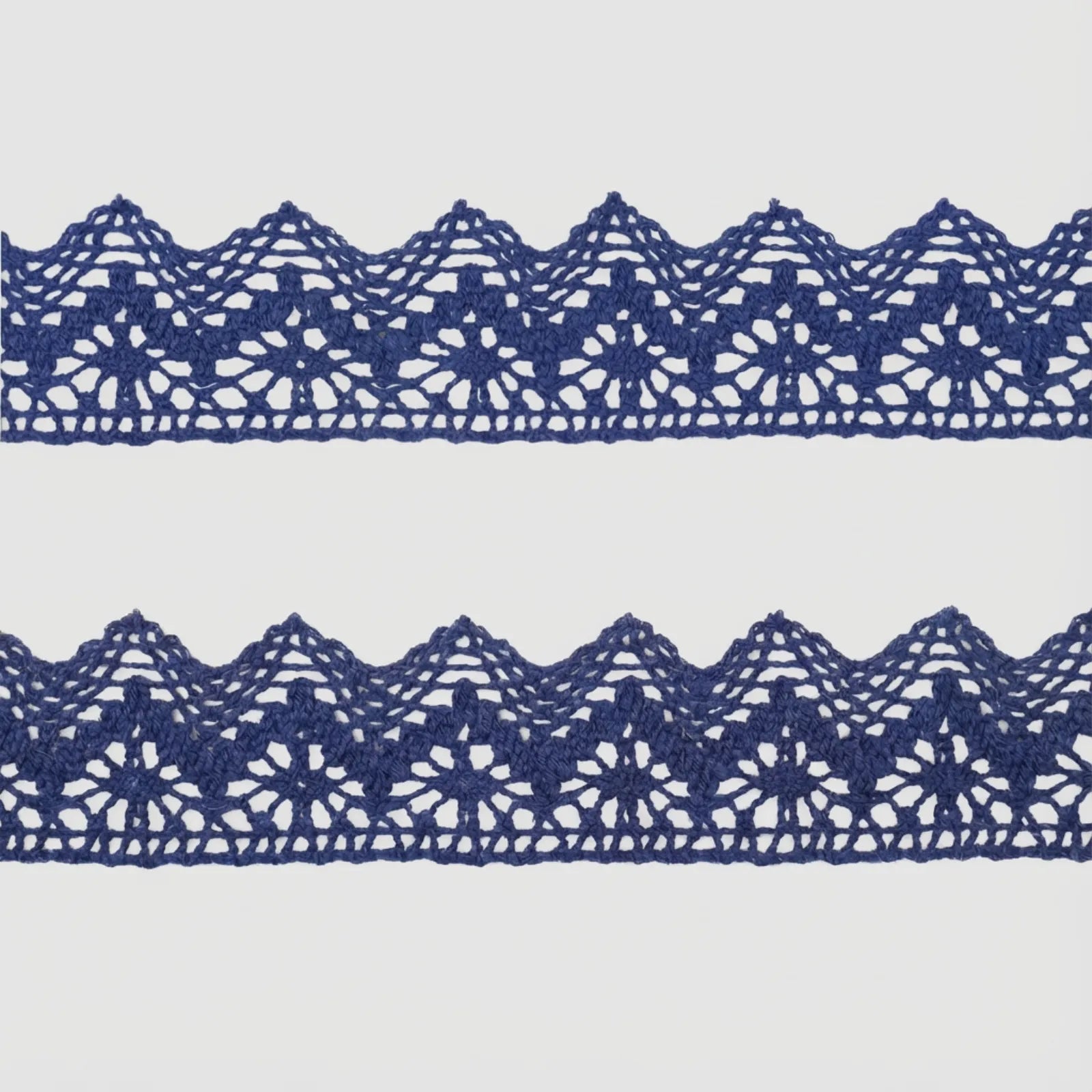 IDONGCAI cluny crochet lace trim made of cotton with floral pattern, 1.5 inch wide, for sewing and DIY crafts