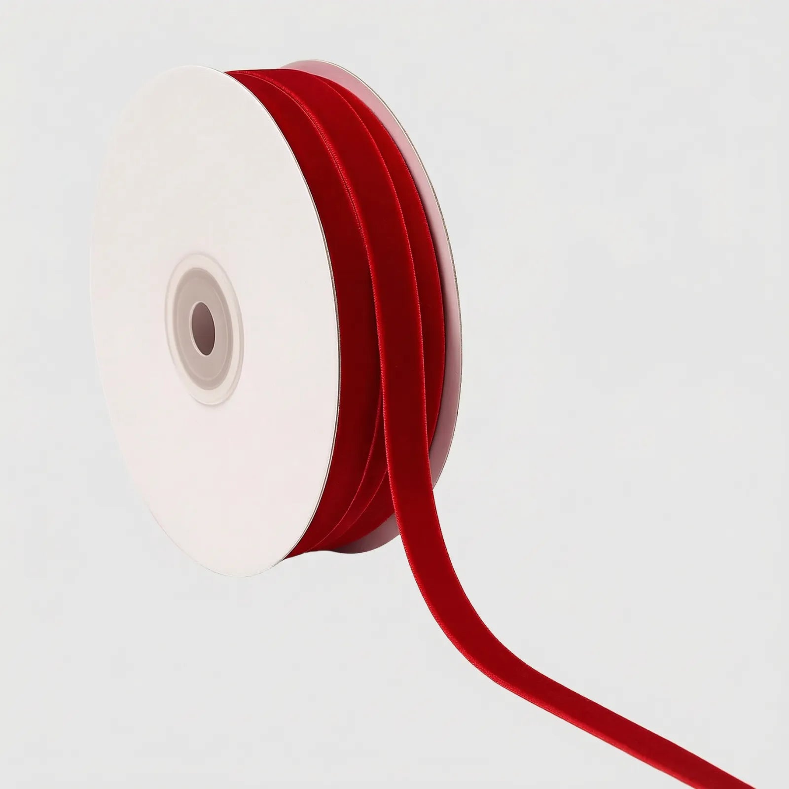 Idongcai Velvet Ribbon Roll Main Image, 25 Yards, Luxurious Velvet Fabric for Crafts, Gift Wrapping, DIY Projects, Elegant Wedding Ribbon